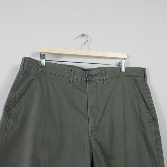 Levi Men's Pants 38 x 34 Green Chino Cotton Blend Casual Skater 574 - Picture 7 of 15